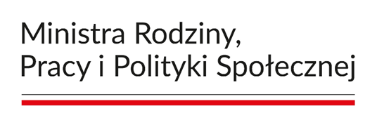 Logo Ministry Rodziny, Pracy i Polityki Społecznej